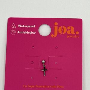 Piercing CRUZ COLGANTE PLATA