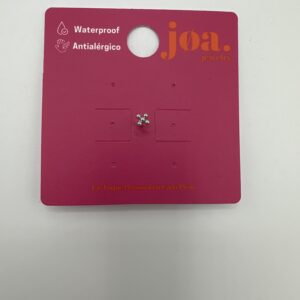 Piercing CRUZ DE ESFERAS PLATA