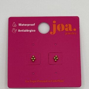 Piercing ARO PASANTE CUATRO ESFERAS ORO 18K