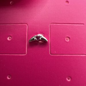 Piercing LUNA COLOR PLATA