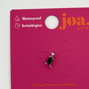 Piercing T-REX PLATA VERDE