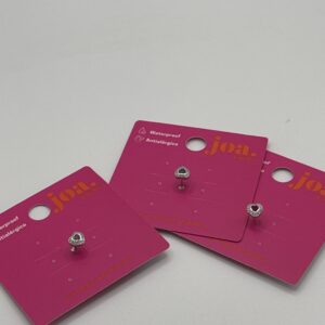 Piercing CORAZON VICTORIANO BRILLANTE PLATA