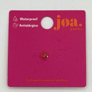 Piercing CIRCONITA NARANJA ORO