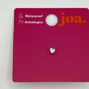 Piercing CORAZON CIRCONITA PLATA