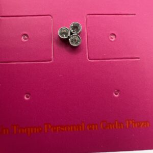 Piercing BRILLANTE TRIPLE PLATA