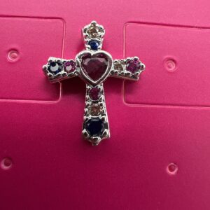 Piercing BRILLANTE CRUZ PLATA