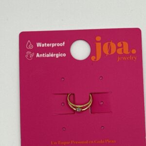 Piercing CLICKER CON BRILLANTE M ORO 18K