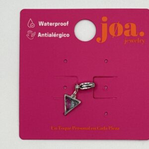 Charm TRIANGULO PIEDRA CELESTE