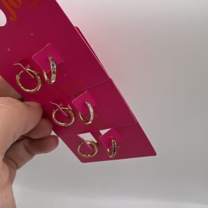 Pendiente ARO CLICKER CIRCONITA M ORO