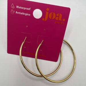 Pendiente ARO MEDIO ORO 18K