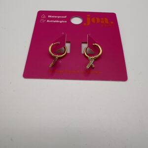 Pendiente CLICKER CRUZ ORO 18K