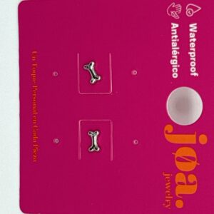 Pendiente HUESITO PLATA