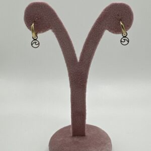 Pendiente WAVE ARO CLICKER ORO