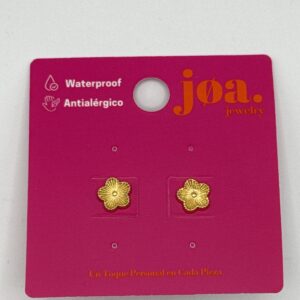 Pendiente JAZMÍN ORO 18K