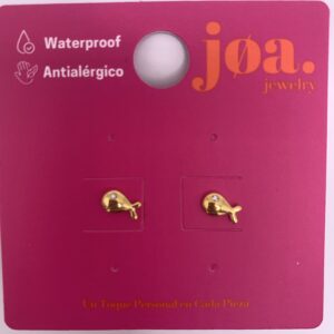 Pendiente PISCES ORO 18K