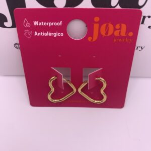 Pendiente CORAZON SIMPLE ORO 18K