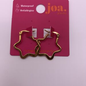 Pendiente ESTRELLA BASIC ORO 18K