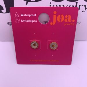 Pendiente ESTRELLA SUTIL ORO 18K