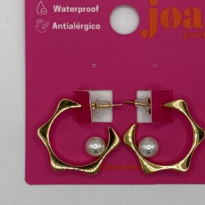 Pendiente HOWARDITA PERLA ORO 18K