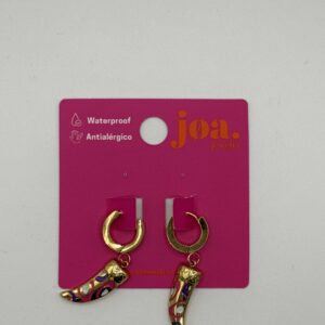 Pendiente CLICKER FANG ORO 18K