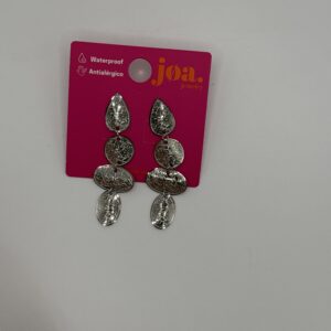 Pendiente COLGANTES MEDALLAS RÚSTICAS PLATA