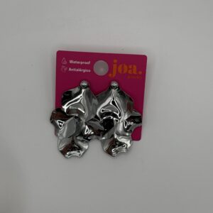 Pendiente COLGANTES PÉTALOS SUPERPUESTOS PLATA