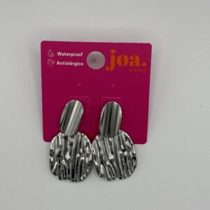 Pendiente CORTEZA PLATA