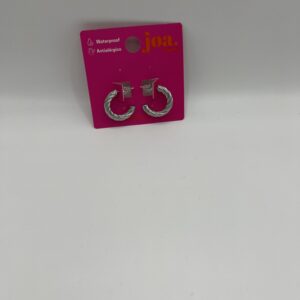 Pendiente ARO TORSIÓN PLATA