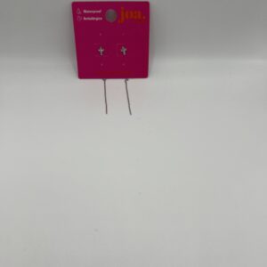 Pendiente PASANTE CADENA CRUZ PLATA