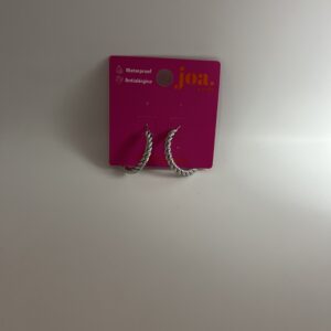 Pendiente ARO TORSIÓN L PLATA