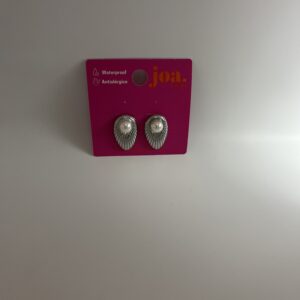 Pendiente ARO PERLA MAR PLATA