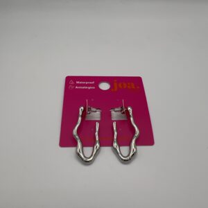 Pendiente COLGANTE DERRETIDO XL PLATA