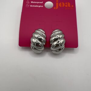 Pendiente CROISSANT PLATA