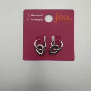 Pendiente ARO HALO PLATA