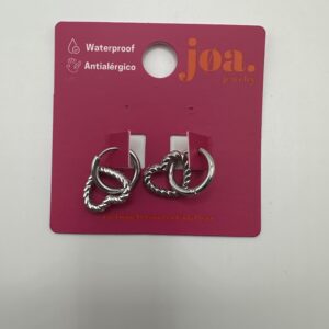 Pendiente ARO COR UNUM PLATA