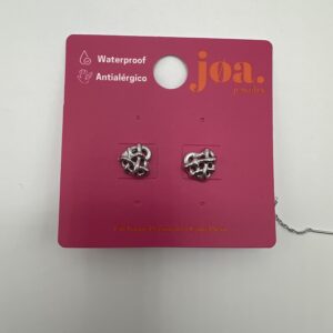 Pendiente CORAZON ENREDADO PLATA