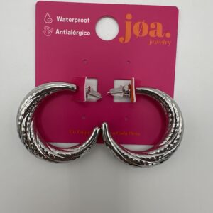 Pendiente INFLADO KOYA PLATA