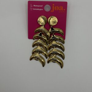 Pendiente COLGANTES ESCÁMAS ORO