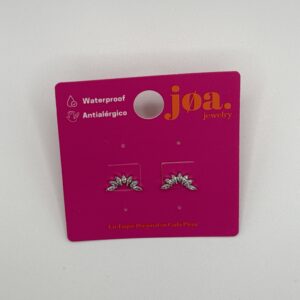 Pendiente CIRCONITA SIETE ESPIGAS PLATA