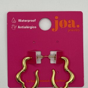 Pendiente NUBE GRANDE ORO 18K