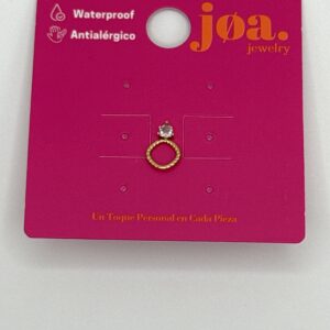 Pendiente ANILLO INDIVIDUAL ORO 18 K