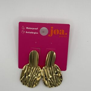 Pendiente CORTEZA ORO