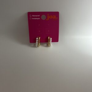 Pendiente ARO PERLAS ORO