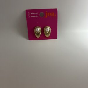 Pendiente ARO PERLA MAR ORO