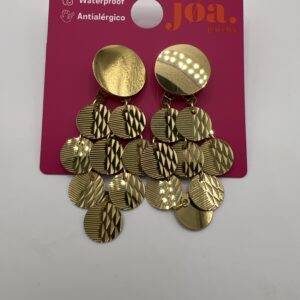 Pendiente COLGANTE RACIMO ORO 18K