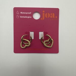 Pendiente ARO COR UNUM ORO 18K