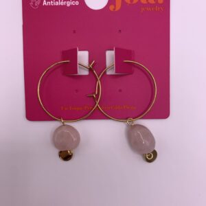 Pendiente MAENTA ORO 18K