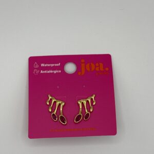 Pendiente GOTAS BRILLANTES ORO 18K