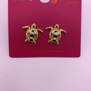 Pendiente TORTU RAINBOW ORO 18K