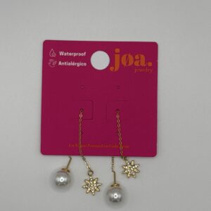 Pendiente ESTRELLA BRILLANTE ORO